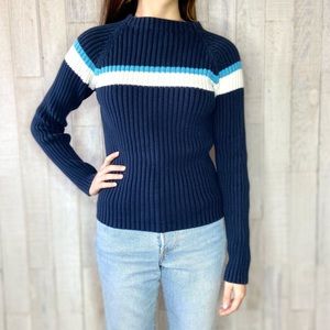 Ralph Lauren Polo Jeans Navy Blue Knitted Sweater